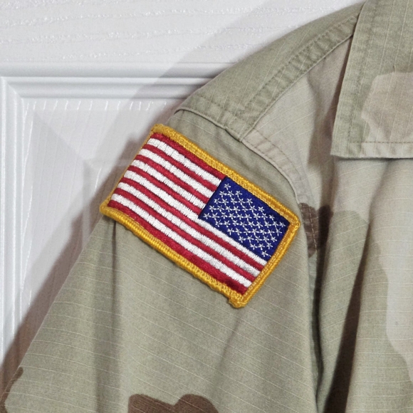 US Army DCU Coat Medium Regular Airborne Combat Desert Camo Uniform - Picture 2 of 5